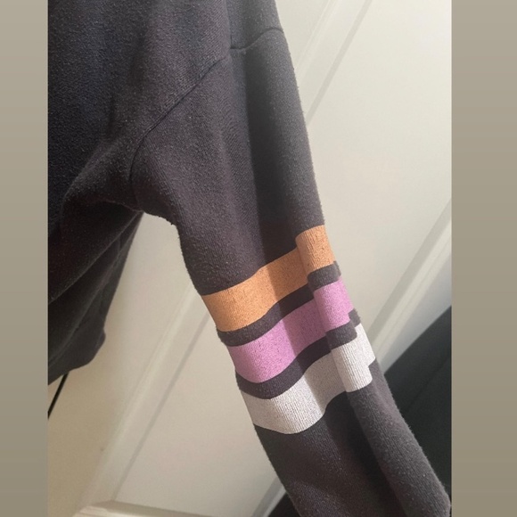 Wildfox Lucid Dreamer Crop Zip Hoodie size Medium Vintage - Picture 6 of 9